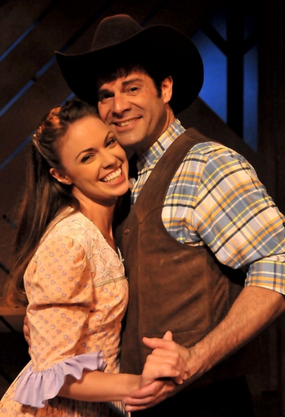 Adam Pontipee (Tony Lawson) and Milly (Krista Severeid)  at 